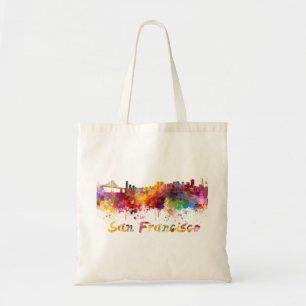 Tote Bag Aquarelle de San Francisco