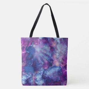 Tote Bag Aquarelle d'imaginaire - atmosphère d'espace profo