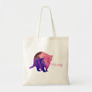 Tote Bag Aquarelle double exposition Pocahontas