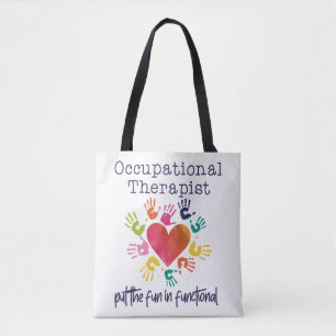 Tote Bag Aquarelle ergothérapeute Le plaisir