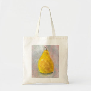 Tote Bag Aquarelle Golden Pear Still Life