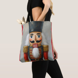 Tote Bag Aquarelle illustrée Noisette de Noël
