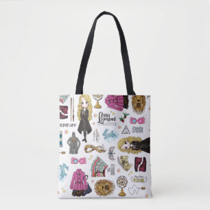 Tote Bag Aquarelle magique Luna Lovegood