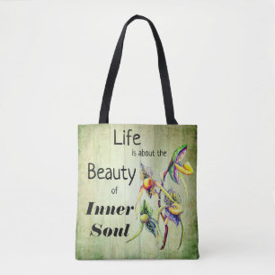 Tote Bag Aquarelle Paphiopedilum Orchid Lady's Slipper