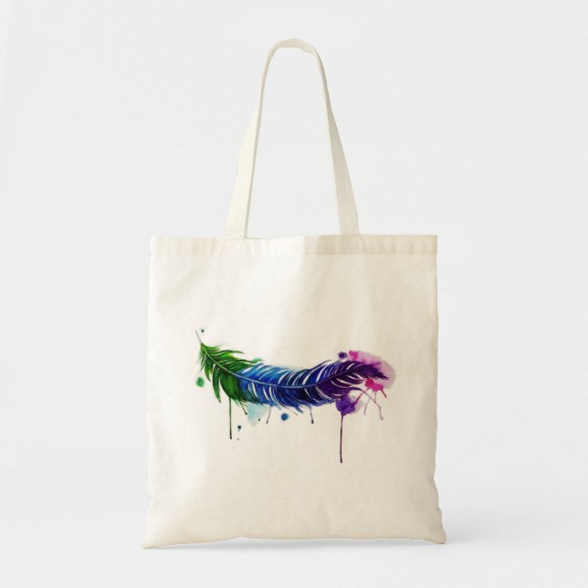 Tote Bag Aquarelle Peinte (Devant)