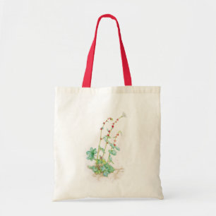 Tote Bag Aquarelle plante de saxifrage