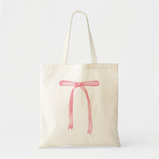 Tote Bag Aquarelle rose arc-en-ciel