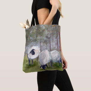 Tote Bag Aquarelle rustique