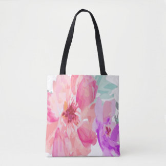 Tote Bag Aquarelle sur toute la Fourre-tout Florale