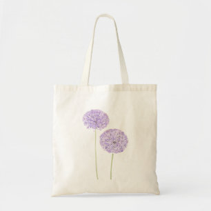 Tote Bag Aquarelle violette Allium