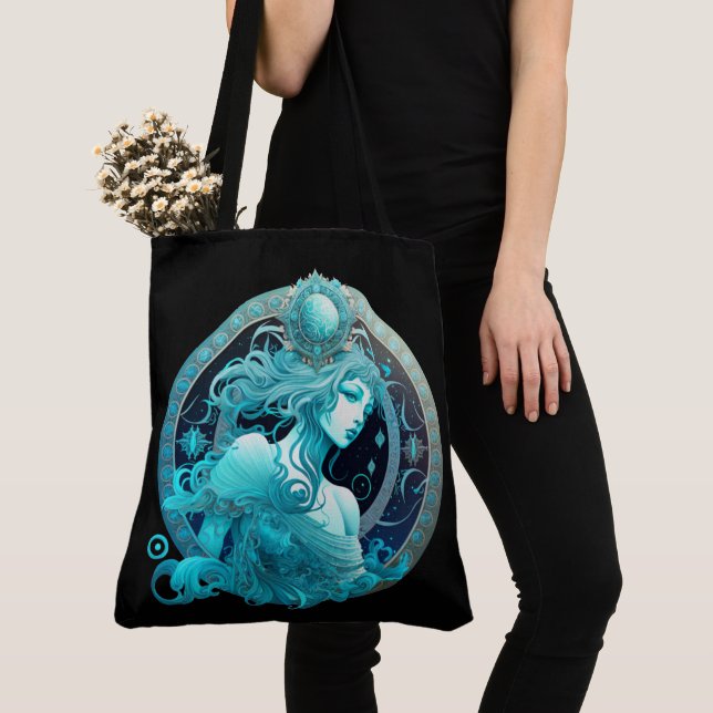 Tote Bag Aquarius Zodiac sign Tasche (Von Nahem)