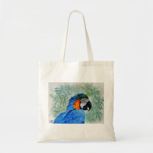 Tote Bag Ara bleu et or
