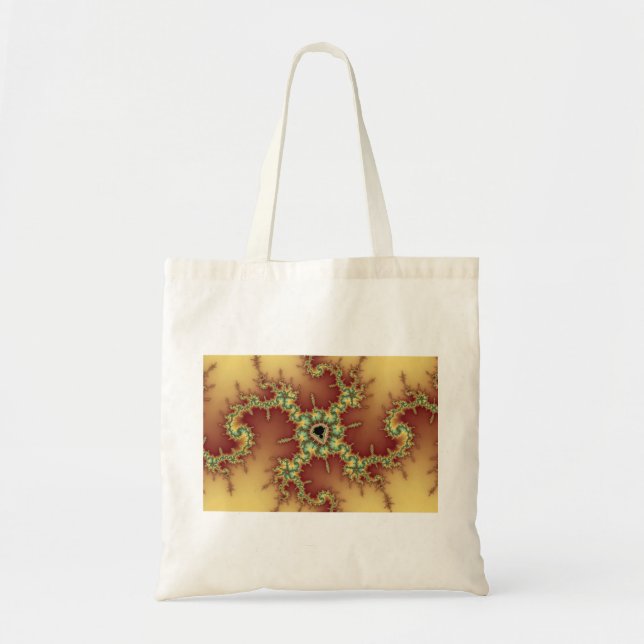 Tote Bag Araignée asiatique - Fractale (Devant)