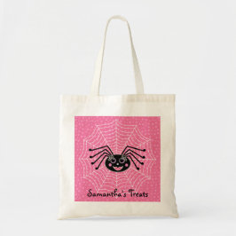 Tote Bag Araignée de Girlie sur le festin de Halloween
