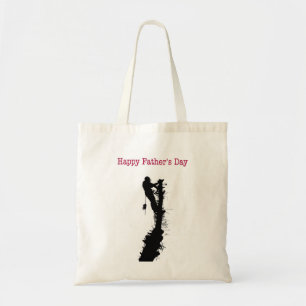 Tote Bag Arboriste Arbre chirurgien Bonne carte de Fête des