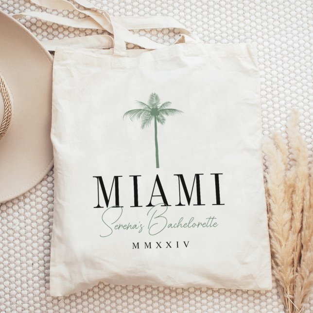 Tote Bag Arbre à Palmes Personnalisé Enterrement de Vie de  (Créateur téléchargé)