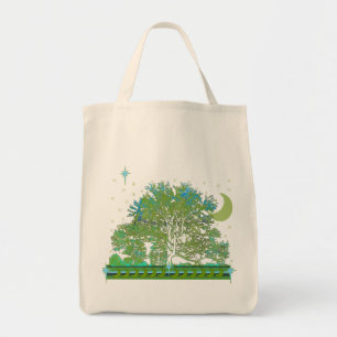 Tote Bag Arbre blues