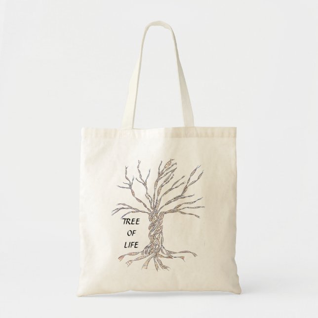 Tote Bag ARBRE D'ADN ou arbre de vie (Devant)