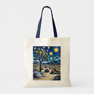 Tote Bag Arbre de Joshua personnalisé Van Gogh Nuit étoilée