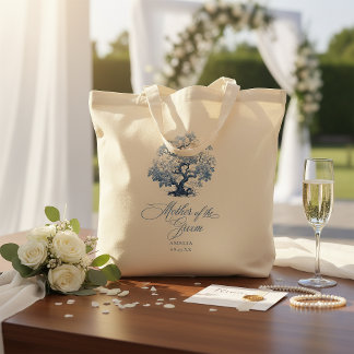 Tote Bag Arbre de mariage à motif de chinoiserie ID1094