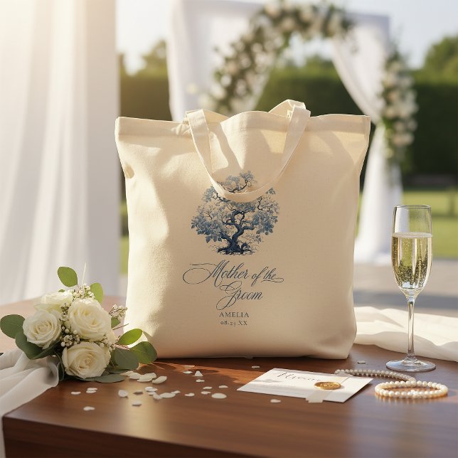 Tote Bag Arbre de mariage à motif de chinoiserie ID1094 (Créateur téléchargé)