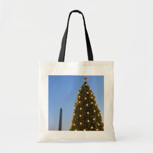 Tote Bag Arbre de Noël national et monument de Washington