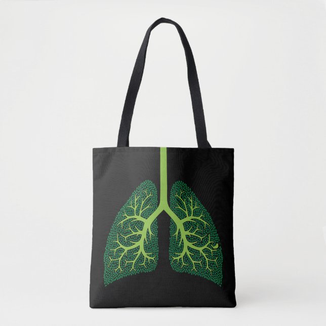 Tote Bag Arbre de poumon (Devant)