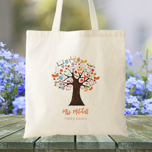 Tote Bag Arbre de remerciement pour l'appréciation des ense