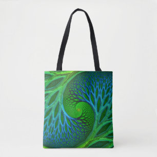Tote Bag Arbre De Vie Spirale