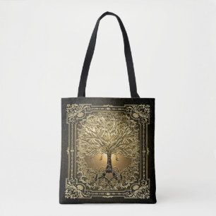 Tote Bag Arbre doré de la vie Ancien Russe