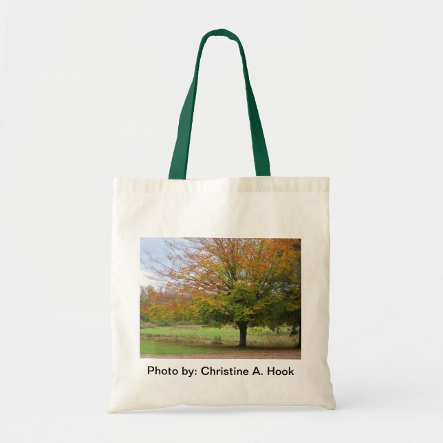 Tote Bag Arbre en automne Fourre-tout (Devant)