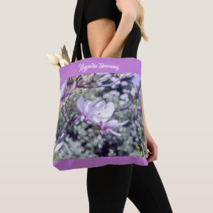 Tote Bag Arbre en fleurs de Magnolia