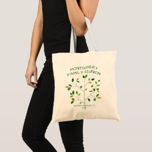 Tote Bag Arbre familial moderne Retrouvailles Personnalisé