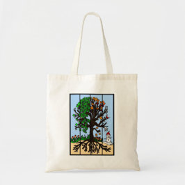 Tote Bag Arbre quatre-saisons
