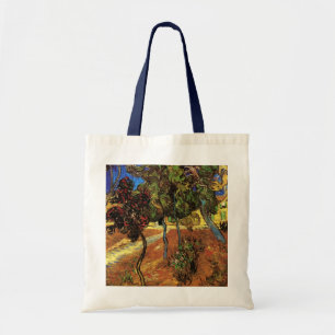 Tote Bag Arbres de Van Gogh dans le jardin, hôpital Saint-P