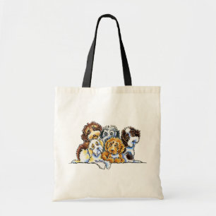 Tote Bag Arc-en-ciel de Cockapoo