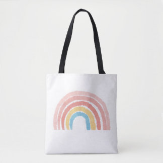 Tote Bag Arc-en-ciel Pastel