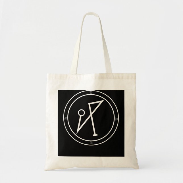 Tote Bag Archangel Michael SIgil PROTECTION COURAGE (Devant)