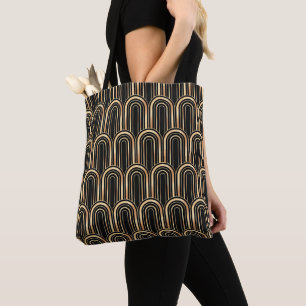 Tote Bag Arches géométriques Art déco
