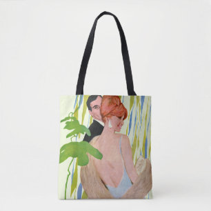 Tote Bag Argent sur son esprit