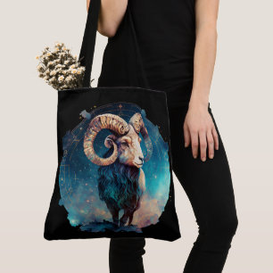 Tote Bag Aries Zodiac Sign Tasche