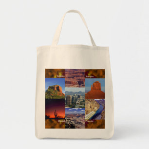 Tote Bag Arizona Desert Collage