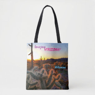 Tote Bag Arizona Extraordinaire / Coucher de soleil / Sagua