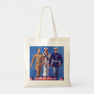 Tote Bag Armée, marine et marines