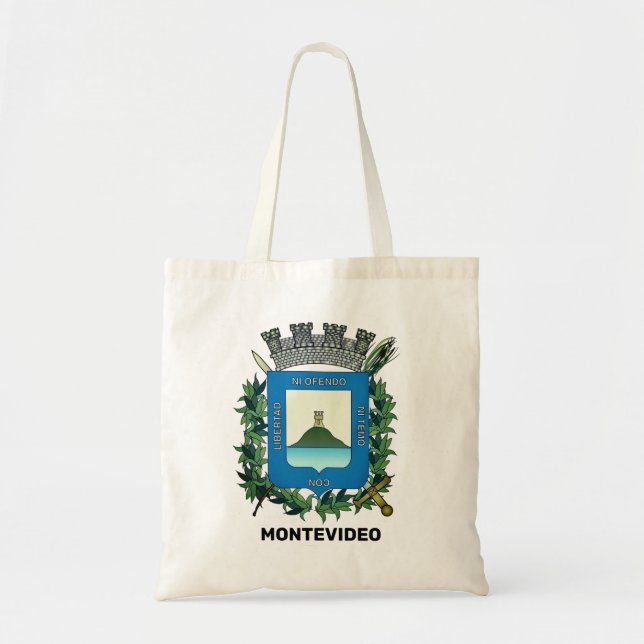 Tote Bag Armoiries de Montevideo, Uruguay (Devant)
