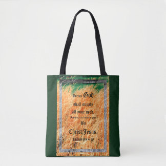 Tote Bag Armoise de balai Résumé Philippiens 4v19