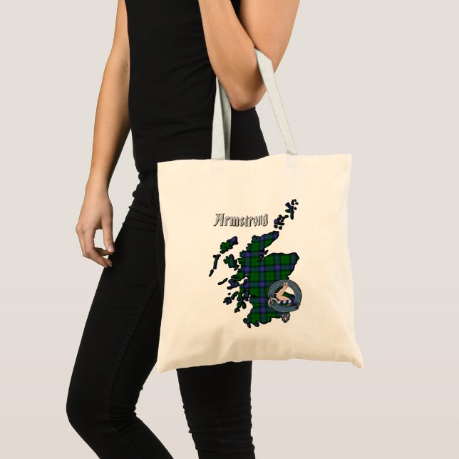 Tote Bag Armstrong Clan Badge Jumbo Fourre-tout (Devant (produit))