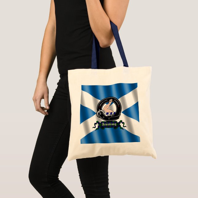 Tote Bag Armstrong Clan Badge Scottish Fourre-tout (Devant (produit))
