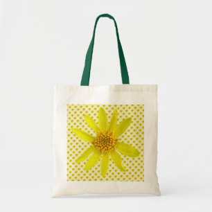 Tote Bag Arnica jaune florale de fleur sauvage