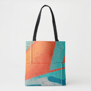 Tote Bag arrière - plan Abstrait peinture de peinture d'art